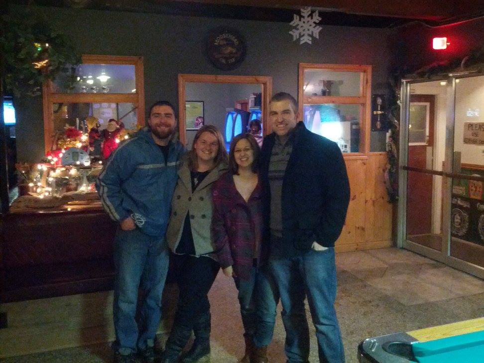 Our holiday staff party - minus Heidi :(